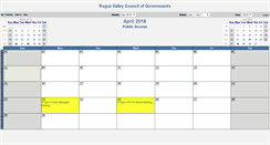 Desktop Screenshot of cal.rvcog.org